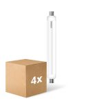 Flerpack 4x Osram LED Line S19 9W 830lm - 827 Extra Varm Vit | Ersättare 60W
