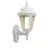 Ansell LED Vägglampa Latina Lykta Vit - Passande för E27 upp till 42W | IP65 - Rörelse- och ljussensor