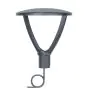 Ledvance LED Gatubelysning Area Urban Lykta Grå 59W 4730lm 165x65D - 830-840 CCT | IP66 - Asymmetrisk
