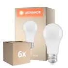 Flerpack 6x Ledvance Classic LED E27 Päron Matt 14W 1521lm - 827 Extra Varm Vit | Dimbar - Ersättare 100W