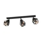 Eglo Taklampa Carlton 7 Stål Svart Koppar | IP20 - Passande för 3x E27 